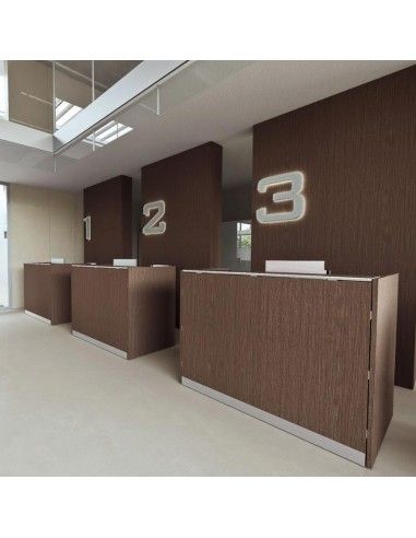 Mostrador recepcion italiano Qubo de Della valentina