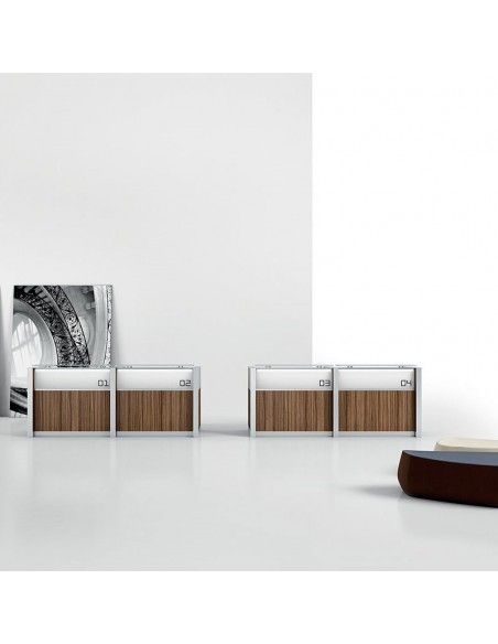 Mueble recepcion italiano Led de della valentina