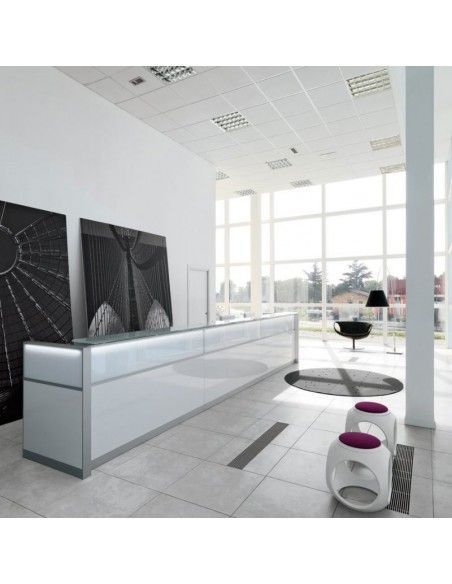 Mueble recepcion italiano Led de della valentina