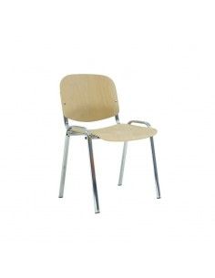 Silla madera haya sin ruedas Xauen de Tecno-Ofiss