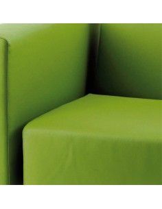 Butaca oficina 1 plaza Zen de Intacor en verde 2