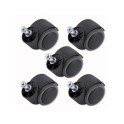 Ruedas silla oficina blandas de Tecno-ofiss para suelos parquet