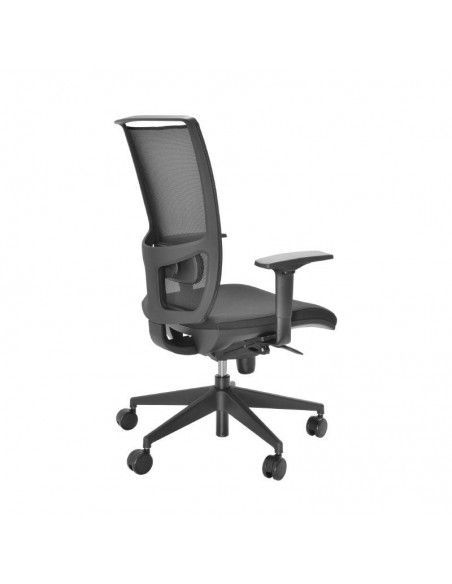 Silla Myst Red con respaldo alto en malla de uso operativo y ejecutivo