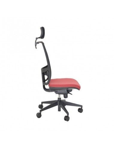 Silla Myst Red con respaldo alto en malla de uso operativo y ejecutivo