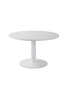 Mesa de reuniones redonda de 110 cm. operativa 2
