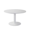 Mesa de reuniones redonda de 110 cm. operativa