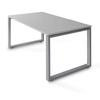 Mesa despacho serie Skala de JGorbe en color gris claro