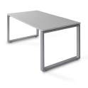 Mesa despacho serie Skala de JGorbe en color gris claro