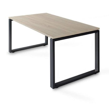 Mesa despacho serie Skala de JGorbe en color olmo