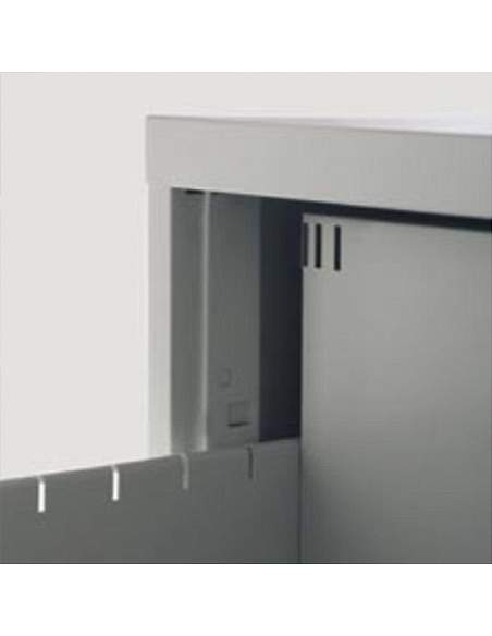 Detalle interior mueble archivador 4 cajones de More Squared Detalle interior mueble archivador 4 cajones de More Squared