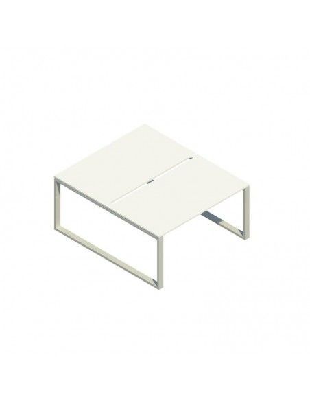 Mesa oficina multipuesto Skala de JGorbe en color blanco Mesa oficina multipuesto Skala de JGorbe en color blanco
