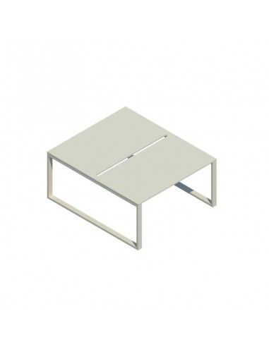 Mesa oficina multipuesto Skala de JGorbe en color gris claro Mesa oficina multipuesto Skala de JGorbe en color gris claro