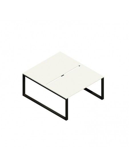 Mesa oficina multipuesto Skala de JGorbe en color blanco Mesa oficina multipuesto Skala de JGorbe en color blanco