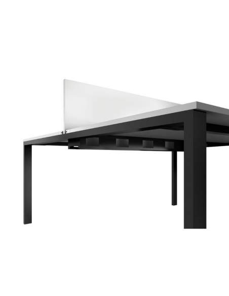 Panel separador para mesa de oficina trabajo en grupo Skala de JGorbe