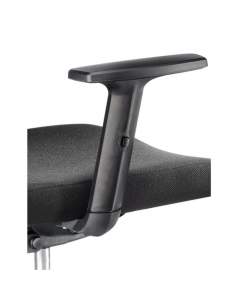silla oficina viena euromof negra con cabezal 2