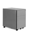 cajonera archivador con ruedas atenas euromof gris aluminio envio express