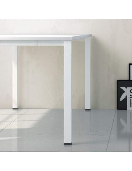 mesa de oficina blanca q50 de aic mesa de oficina blanca q50 de aic