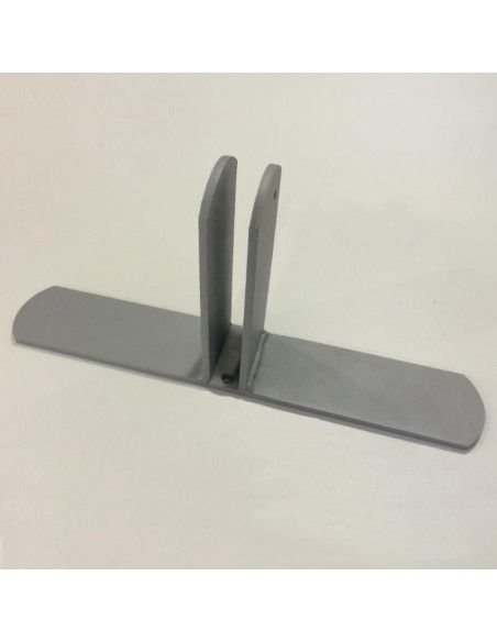 Patas para biombo de JGorbe gris aluminio Patas para biombo de JGorbe gris aluminio