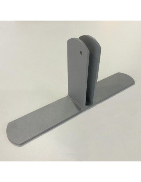 Patas para biombo de JGorbe gris aluminio Patas para biombo de JGorbe gris aluminio