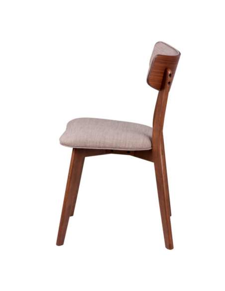 sillas de madera nogal somcasa