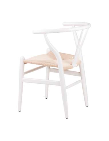 Sillas de cocina de madera blanca