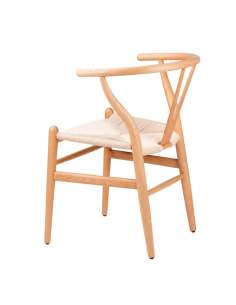 Silla para cocina de madera natural 2