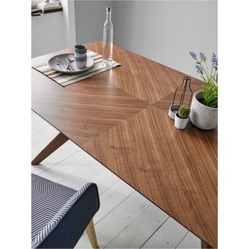 mesa de comedor de madera helga somcasa