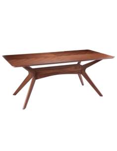 mesa rustica de madera helga