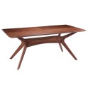 mesa rustica de madera helga