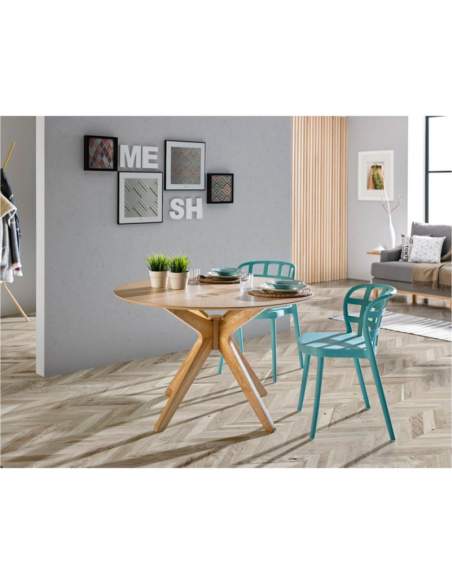 mesa de comedor roble carmel somcasa