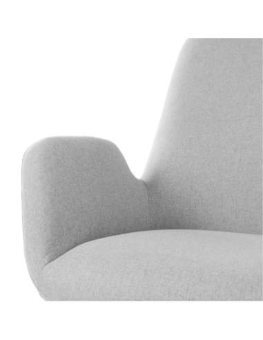 Butaca moderna gris claro doha de somcasa Butaca moderna gris claro doha de somcasa