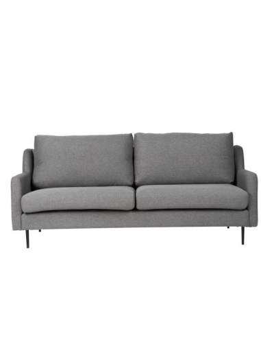 Sofá moderno para sala de espera. Modelo London. Color gris oscuro