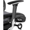 Sillas oficina XXL, modelo NEW ERGOSTONE. Ultra resistente. Con refuerzos estructurales en aluminio. Muy ergonómica.