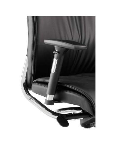 Silla para dirección modelo Moscú. Tapizada en ecopiel negra. De alta calidad. Silla para dirección modelo Moscú. Tapizada en ecopiel negra. De alta calidad.