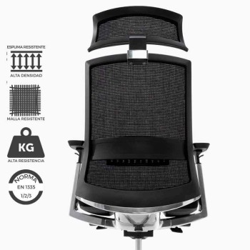Sillón de dirección ergonómico Toronto XXL 24h | Laoficinaonline