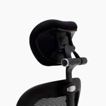 Silla de trabajo negra modelo Boston