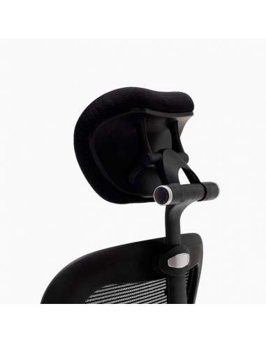 Silla de trabajo negra modelo Boston