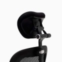 Silla de trabajo negra modelo Boston