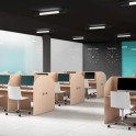 Mesa de call center para telemarketing