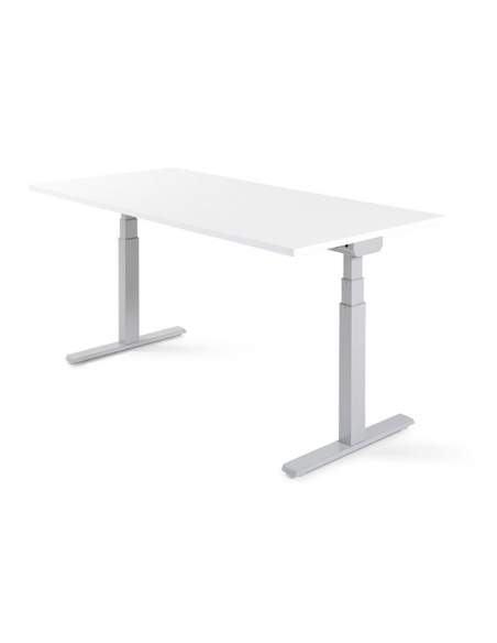 Mesa elevable Level de JGorbe en blanco