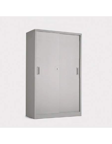 Armario oficina metálico con puertas correderas de More Squared Armario oficina metálico con puertas correderas de More Squared
