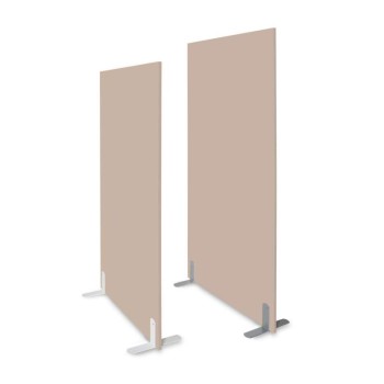 biombo separador color beige rosado