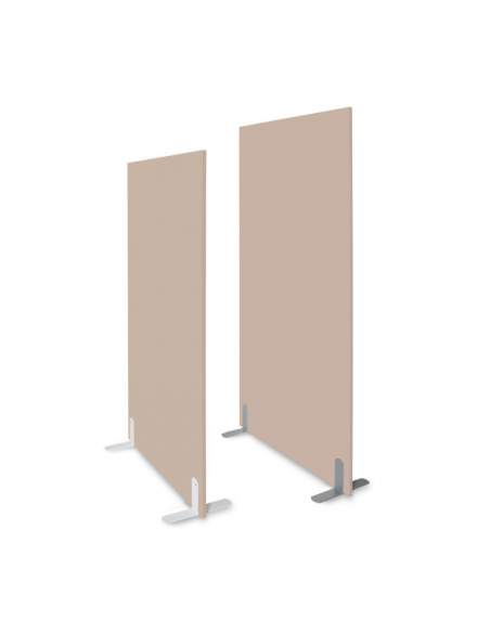 biombo separador color beige rosado