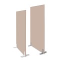 biombo separador color beige rosado
