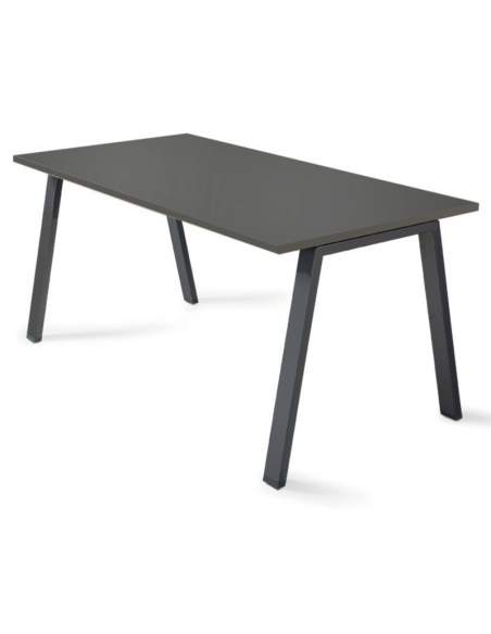 mesa de direccion color personalizada en gris grafito