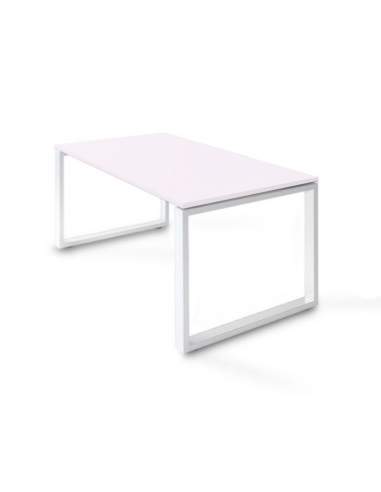 mesa de despacho skala color personalizado rosa y blanco