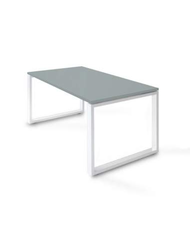 mesa moderna oficina skala verde y blanco