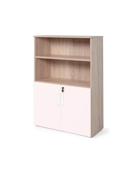 armario oficina color personalizado de JGorbe en olmo y rosa armario oficina color personalizado de JGorbe en olmo y rosa