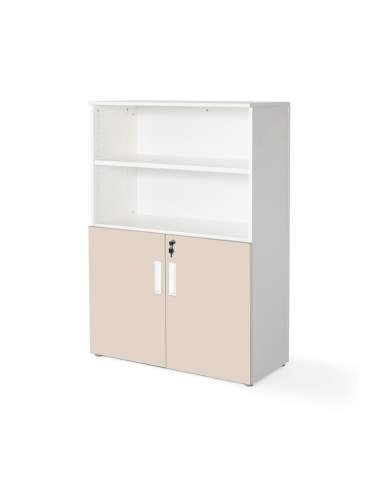 armario oficina color personalizado de JGorbe en blanco y beige