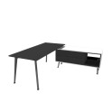Mesa direccion Organova con mueble auxiliar de Iman